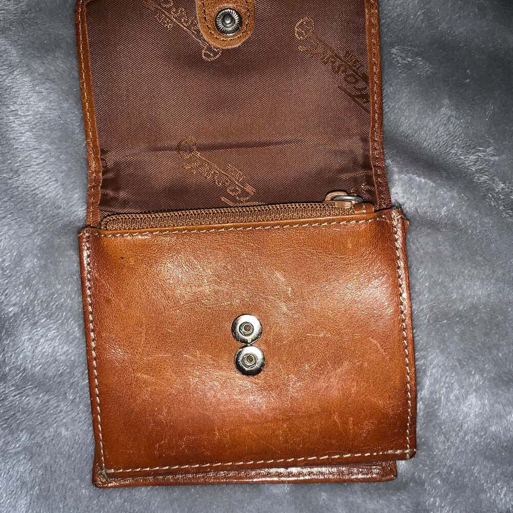 Fossil Genuine Leather Multi Compartment Trifold Wallet - Picture 3 of 5